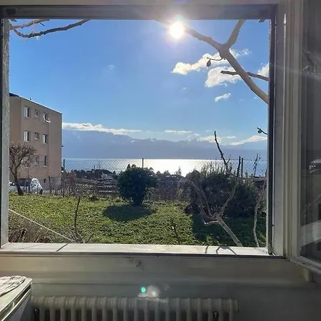 Independent Room With Stunning View In Pully